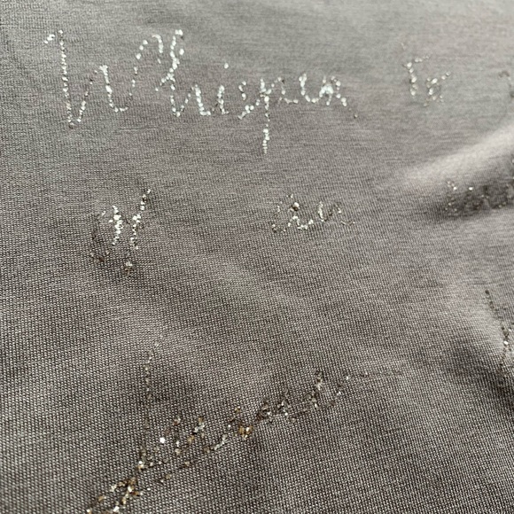 Zara basic : glitter graphic tee - Picture 8 of 13